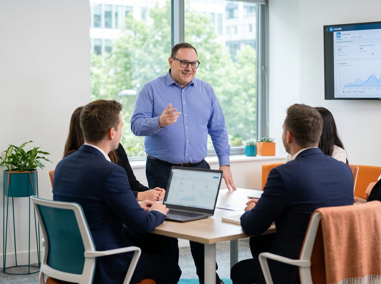 Sessione di formazione e consulenza con professionisti